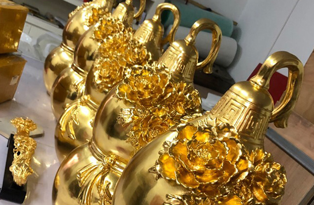 貼真金葫蘆寶瓶